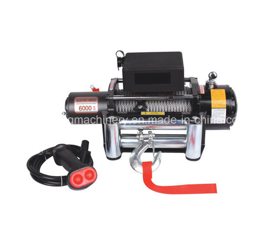 6000lbs Electric Winch for Truck/Trailer/Jeep