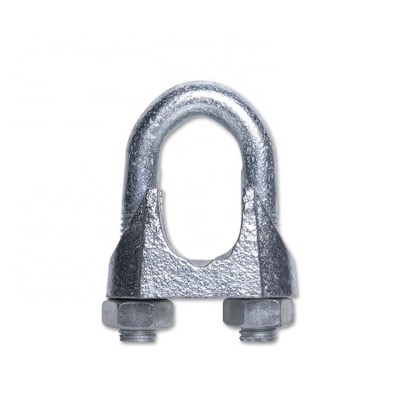 Rigging Hardware DIN741 Galvanized Malleable Wire Rope Clip