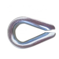 US Type G411 Stainless Steel Hot Dipped Wire Rope Thimble