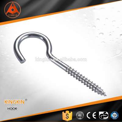 High Qulity Used For Electric Power Fittings J Type Hook open eye screw hooks