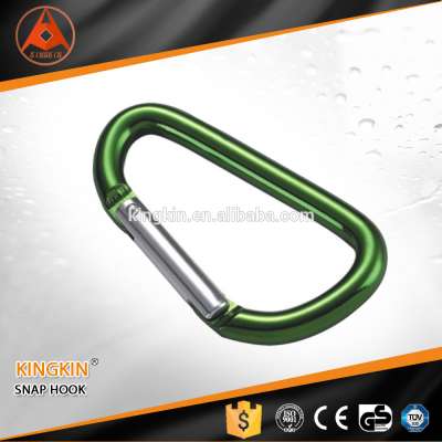 High safety carabiner snap aluminium hooks factory Customized spring hook