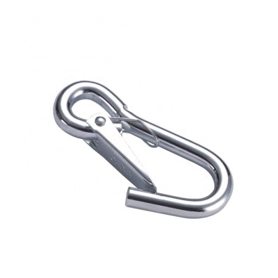 customizable high safety Stainless steel carabiner galvanized spring hook